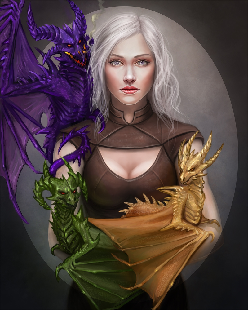 Illustration for article titled A Gallery of Great (and Not TV-Inspired) Game of Thrones Art